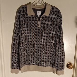 Men's Sweater From Pit To Pit 19 1/2 In" Torso 24 1/2 In" Arm Inseam 20 In"